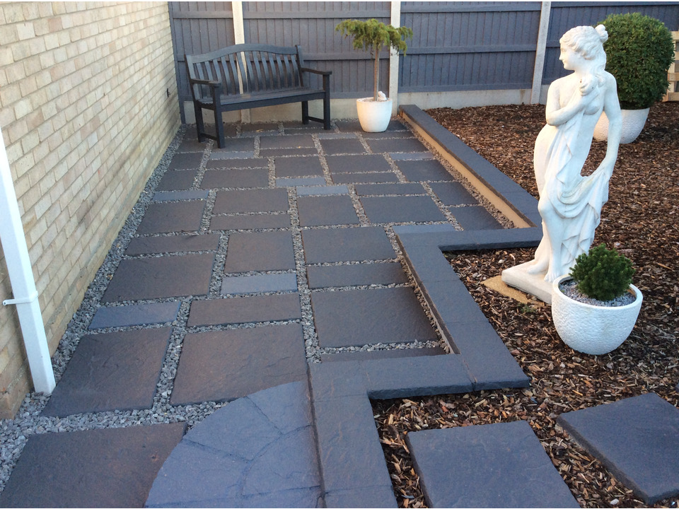 Patio ColourSeal Dark Grey Transform, Re-Colour Restore Old