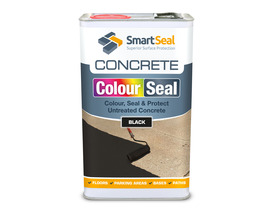 Concrete ColourSeal - Colour, Seal and Protect Untreated Concrete - Available in Black, Dark Grey, Mid Grey & Red; Various Sizes Available