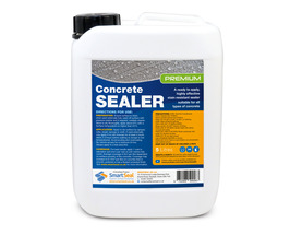 PREMIUM Concrete Sealer- 'Dry' Invisible Finish, Stain Resistant, 'Breathable' & Impregnating' Food Safe & Easy to Appy