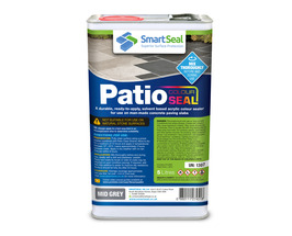 'Patio ColourSeal ' Mid Grey Transform, Re-Colour & Restore Old Concrete Paving Slabs, SAVE 000's on Replacement, Easy To Apply, Durable Sealer