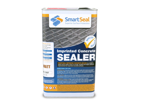 Imprinted Concrete Sealer - Matt Finish (Sample, 5 & 25 litre) - Recommended when colour tint is required