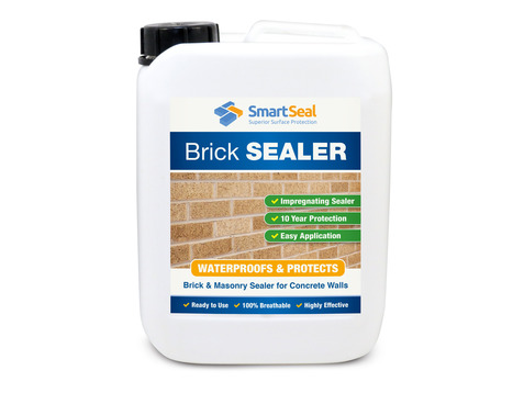 BRICK / MASONRY Sealer - Highly Water Resistant, 'DRY' Finish, Impregnating & Breathable