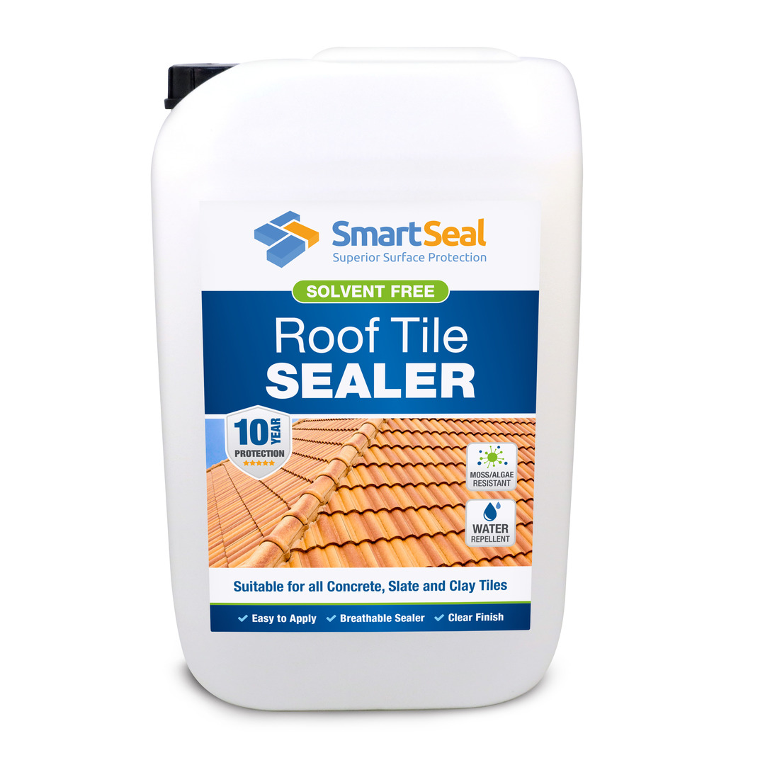 ROOF TILE SEALER - Highly Protective, Impregnating & Breathable Protects from MOSS, ALGAE & WATER Ingress