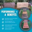 High Performance Deck Cleaner for Decking and External Wooden Surfaces