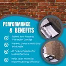 Masonry Protection Cream - Brick Waterproofer & Sealer. Dry, Invisible Finish; Breathable; 25 Year Protection 