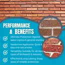 BRICK / MASONRY Sealer - Highly Water Resistant, 'DRY' Finish, Impregnating & Breathable