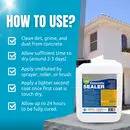 CONCRETE DUSTPROOFER (5 & 25L) Internal & External SEALER Highly Effective, DURABLE, Long Term Protection