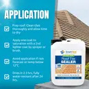 ROOF TILE SEALER - Highly Protective, Impregnating & Breathable Protects from MOSS, ALGAE & WATER Ingress
