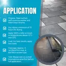 BLACK LIMESTONE SEALER - Transforms, Re-Colours, Seals Tired SLATE & LIMESTONE Highly Effective & Durable