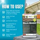 'BLOCK MAGIC' Sealer RED - Re-colour Old Block Paving - ALWAYS Clean 1st with Xtreme Cleaner & Apply 2nd coat of Sealer