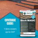 'BLOCK MAGIC' Sealer TAN - Re-colour Old Block Paving - ALWAYS Clean 1st with Xtreme Cleaner & Apply 2nd coat of Sealer