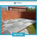 BLACK LIMESTONE SEALER - Transforms, Re-Colours, Seals Tired SLATE & LIMESTONE Highly Effective & Durable