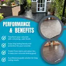 Imprinted Concrete Sealer - Silk/ Wet Look (Sample, 5 & 25 litre) - BEST SELLER - High Quality, Durable Concrete Sealer 