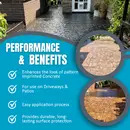Imprinted Concrete Sealer - Matt Finish (Sample, 5 & 25 litre) - Recommended when colour tint is required