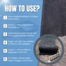 Tarmac Restorer - BLACK (Sample, 5 & 20 L) High quality Tarmac sealer replaces lost resin & colour; easy to apply