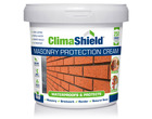 Masonry Protection Cream - Brick Waterproofer & Sealer. Dry, Invisible Finish; Breathable; 25 Year Protection 